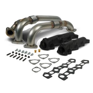 Ford F-450 Super Duty Performance Exhaust - BD Diesel - Exhaust Manifold & Up-Pipe Kit - `08-`10 Ford F-450 Super Duty Performance Exhaust - BD Diesel - Exhaust Manifold & Up-Pipe Kit - `08-`10